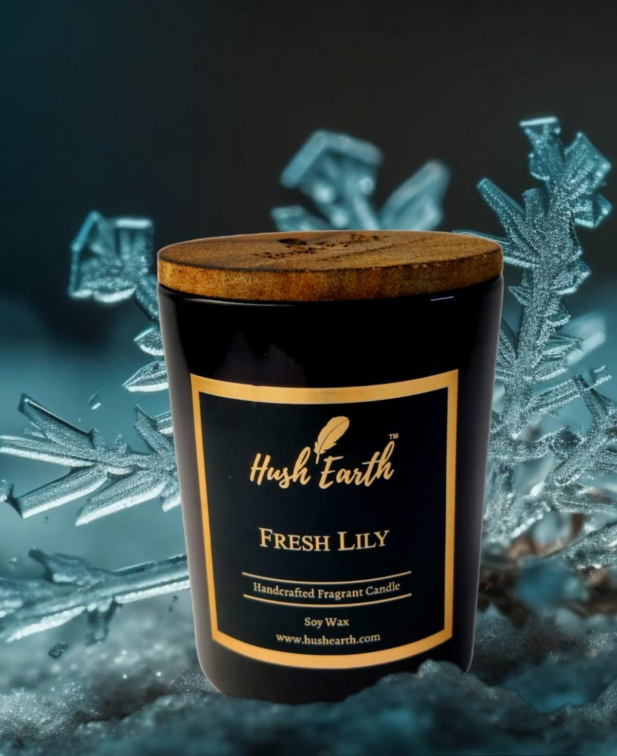 Hush Earth Luxurious Soy Wax Candles -  Single Wick